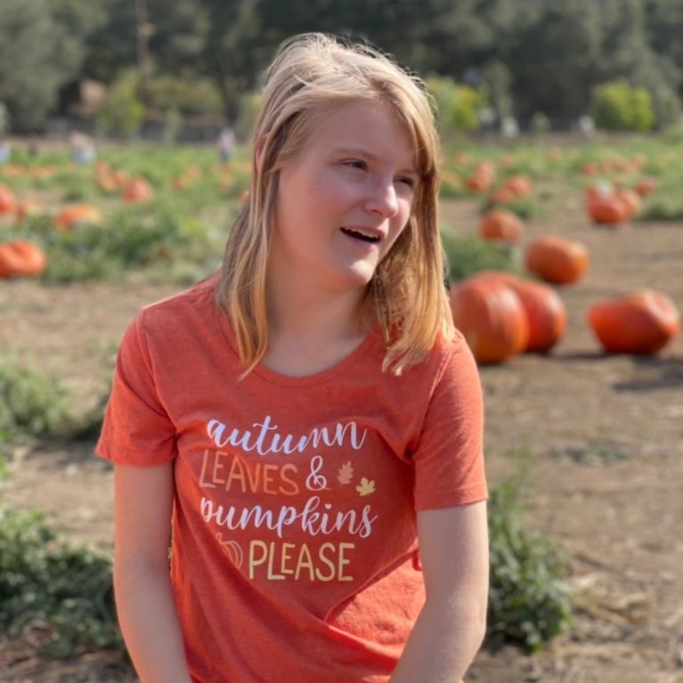 Abbey in Pumpkin Patch